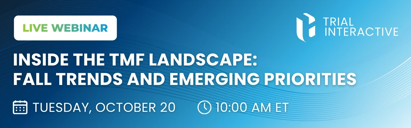 Inside the TMF Landscape: Fall Trends and Emerging Priorities