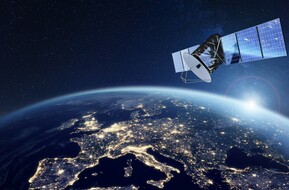 satellite orbiting 